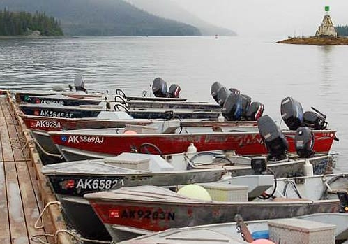 Island Point Lodge's Fishing Boats