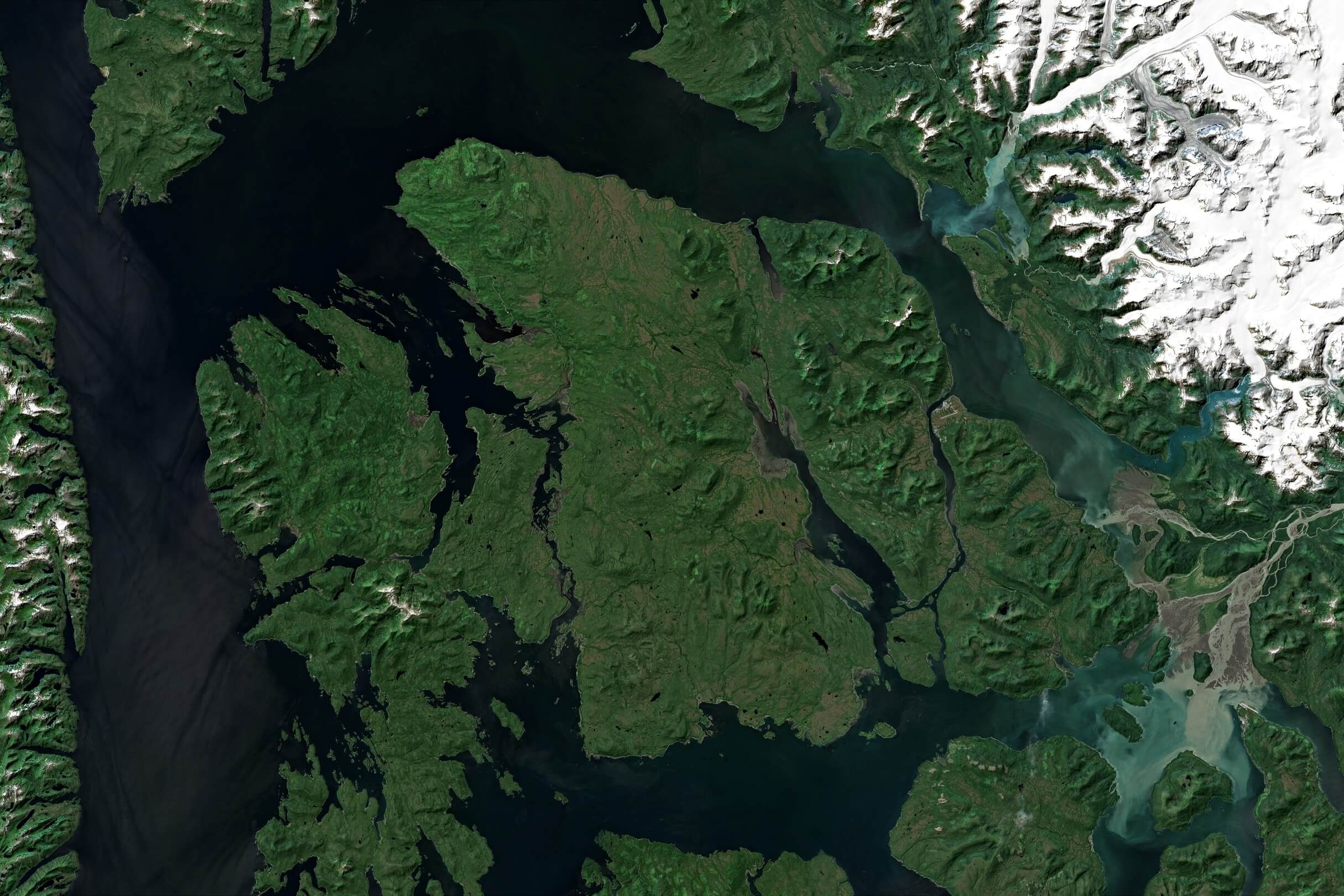Smallest City in Alaska Map
